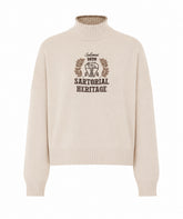 MAGLIA CON LOGO RICAMATO