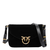 BORSA A TRACOLLA LOVE SATCHEL MINI IN SUEDE