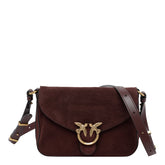 BORSA A TRACOLLA LOVE SATCHEL MINI IN SUEDE