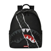 CENTER RIP REVEALING GRAY BACKPACK