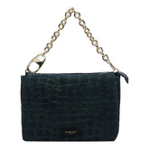 BORSA A SPALLA REFLEX CROCO IN SUEDE
