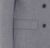 STRETCH DOUBLE-BREASTED SLIM BLAZER