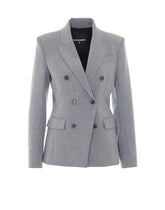 STRETCH DOUBLE-BREASTED SLIM BLAZER