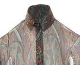 CAMICIA CON STAMPA PAISLEY