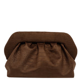 CLUTCH BIOS EFFETTO CROCO IN SUEDE