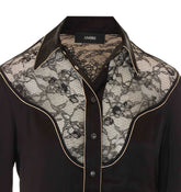 CAMICIA WESTERN CON PIZZO