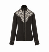 CAMICIA WESTERN CON PIZZO