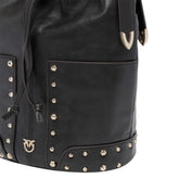 BORSA A TRACOLLA BUCKET MINI IN PELLE CLOUD CON BORCHIE