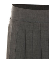 MIDI PLEATED SKIRT