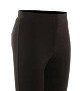 PANTALONI SLIM IN CREPE CON DETTAGLIO CORSETTO