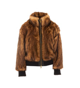JILL FAUX FUR BOMBER