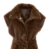 GILET LUNGO OAKLYNN IN FAUX FUR