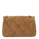 BORSA A SPALLA BUNNY KNOT IN SUEDE SMALL