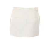 MINIGONNA IN DOPPIO CREPE CON CINTURA