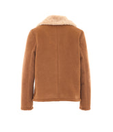 SHEARLING PEACOAT
