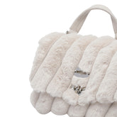 FAUX FUR POSTINA HANDBAG