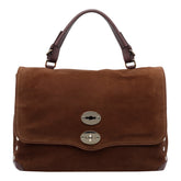 MEDIUM SUEDE POSTINA HANDBAG