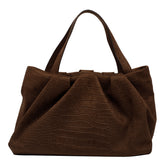 ATHENA SUEDE SHOULDER BAG