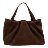 ATHENA SUEDE SHOULDER BAG
