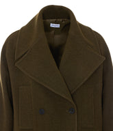 DOUBLE BREASTED COAT<BR/>