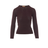 STRIPED LONG SLEEVES TOP
