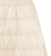 REVERSIBLE MIDI PADDED SKIRT