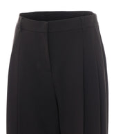 PANTALONI FLUIDI IN GABARDINA