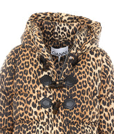 MINI PUFFER LEOPARD NYLON JACKET