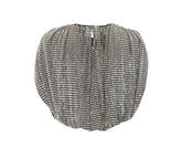 TOP DRAPPEGGIATO CON STRASS