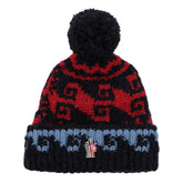 CUFFIA JACQUARD CON POM PON