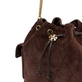 CHARLIE SUEDE SHOULDER BAG