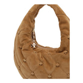 BUNNY KNOT SUEDE HANDBAG