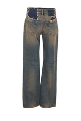 JEANS EFFETTO DISTRESSED