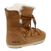 EVX SUEDE SHEARLING BOOTIES