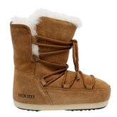 EVX SUEDE SHEARLING BOOTIES